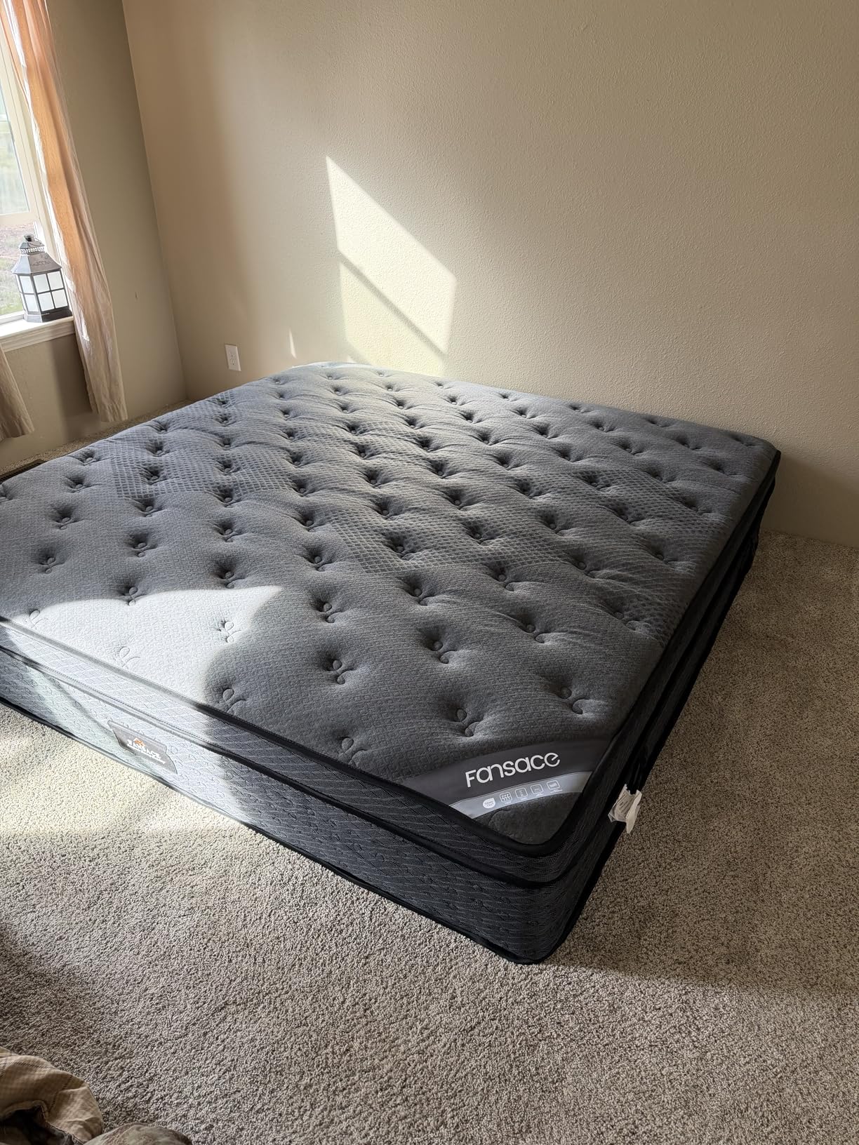 King Size Mattress (High-End Upgraded) Hotel-Level Luxury 14 Inch Hybrid King Mattress In A Box, Cooling-Gel Memory Foam & Pocket Springs, Back Pain, Extra Edge Support, 365-Night Trial, Medium Firm customer photo 2