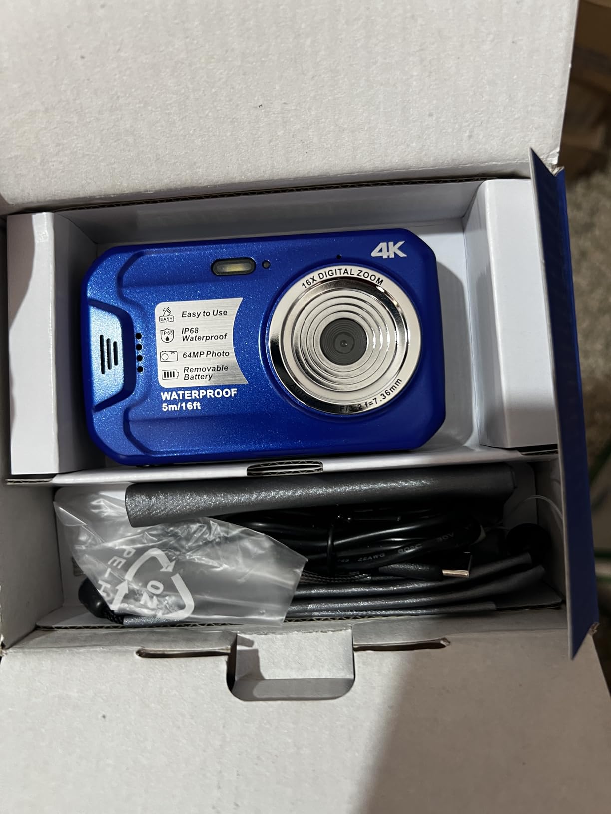 4K Underwater Camera 64MP - 16FT Waterproof with Autofocus customer photo 1