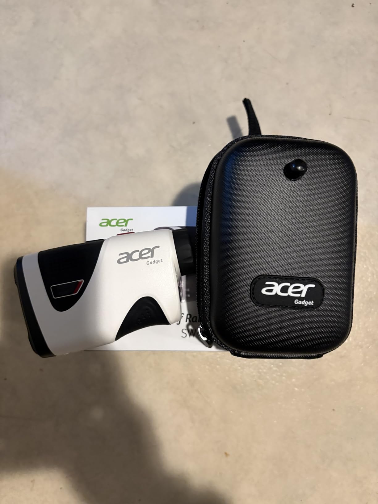 Acer Pro Golf Rangefinder with Slope Switch, Pin Lock Vibration - 1200 Yards Laser Range Finder Golf, 7X Magnification, Rechargeable Battery with Magnet Stripe, IP54 Waterproof, Golf Gifts for Men customer photo 1