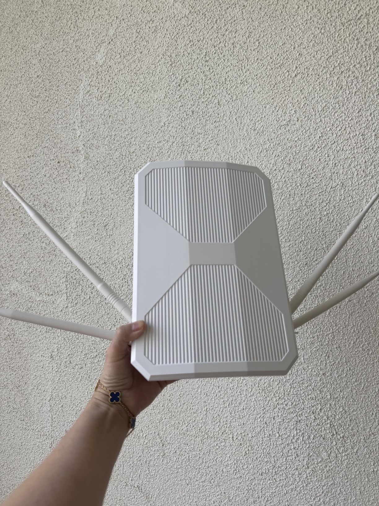 2026 AC1200 Outdoor WiFi Extender, Long Range Outdoor WiFi Extender Signal Booster, IP65 Weatherproof Outdoor Wireless Access Point with PoE, Gigabit Ports for Garage, Farm, Yard, RV, Dock, Starlink customer photo 1