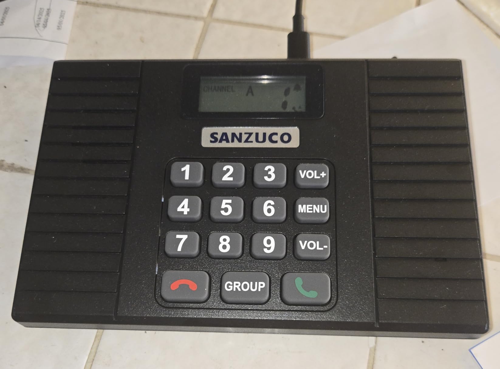 60D Intercoms Wireless for Home, 18 Channel Hands-Free Intercom System for House, Full Duplex 1400ft Multi-Floor Home Intercom System for Business with Group Call, Auto Answer(9 Stations) customer photo 1