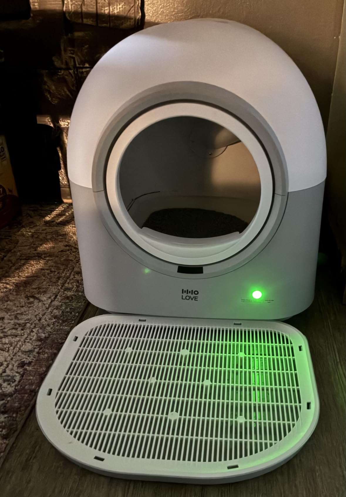 HHOLOVE Self Cleaning Litter Box Automatic with Safety Sensors, 2026 Version customer photo 1