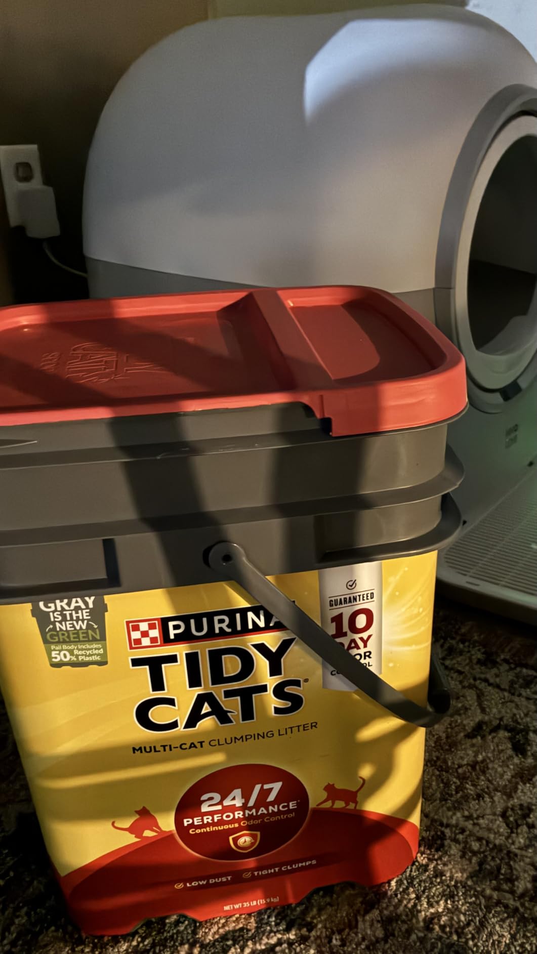 HHOLOVE Self Cleaning Litter Box Automatic with Safety Sensors, 2026 Version customer photo 2