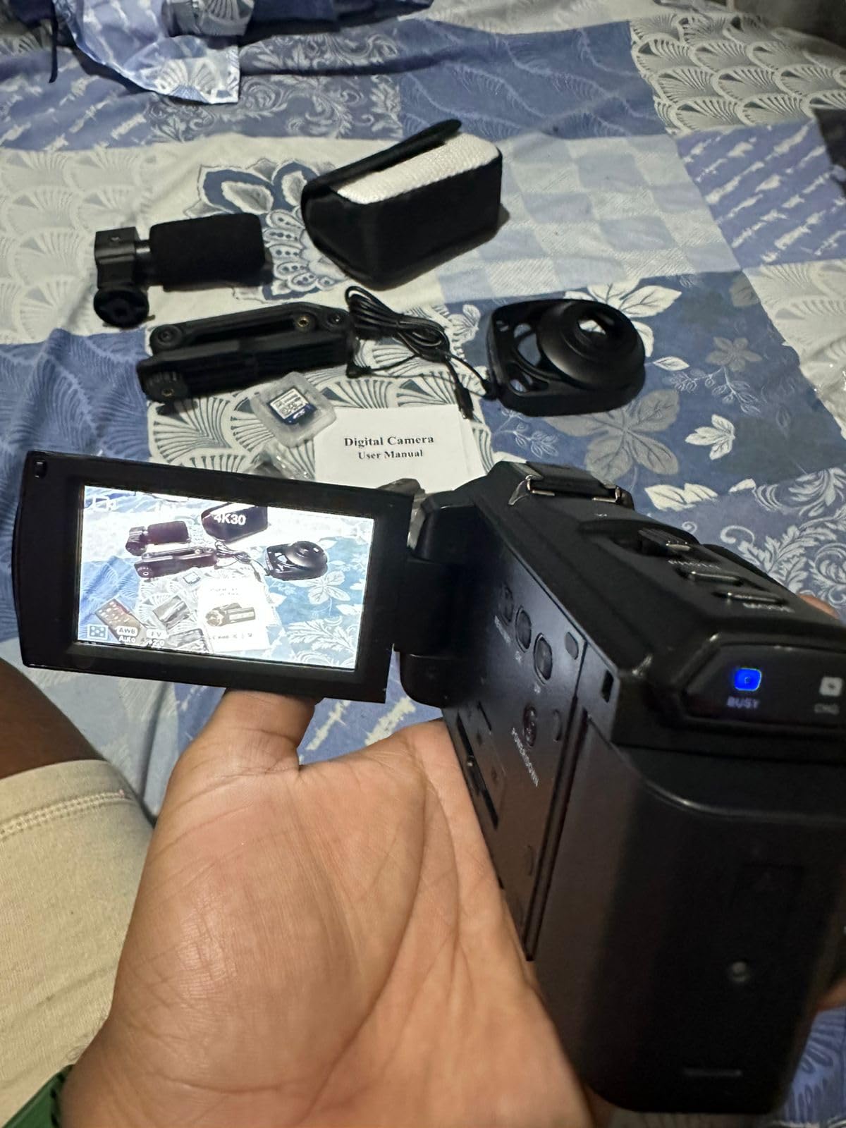 8K Video Camera 88MP UHD WiFi Vlogging Cameras for YouTube 18X Digital Zoom IR Night Vision 3.0