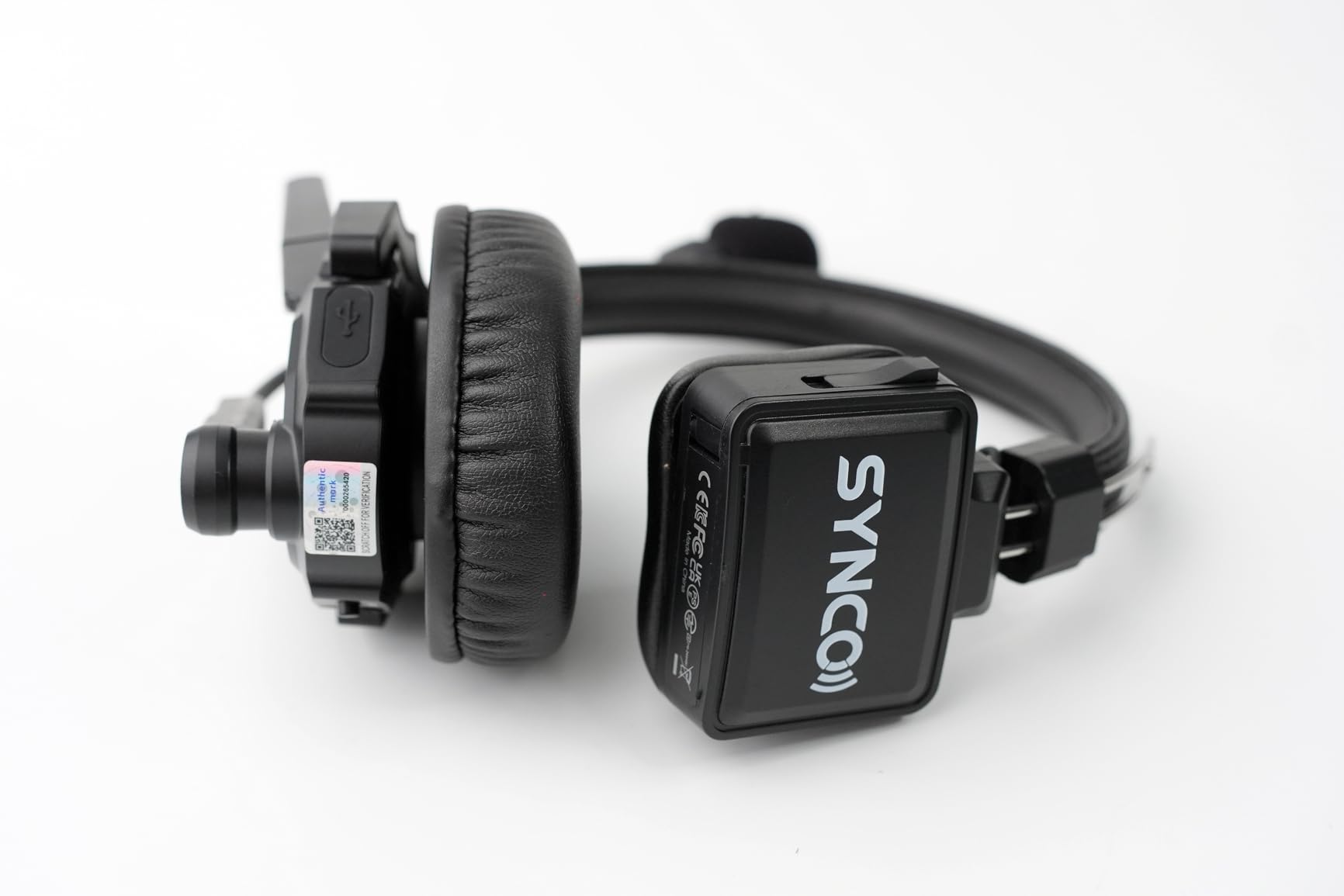 SYNCO Xtalk Xpro5 X5 Wireless Intercom Headset System for 5 Persons, Communication Headset 2.4 GHz 1640feet/500m Long Distance Noise Reduction for Live Show Stage Performance Movie Shoot (Xpro5/5 PCS) customer photo 2