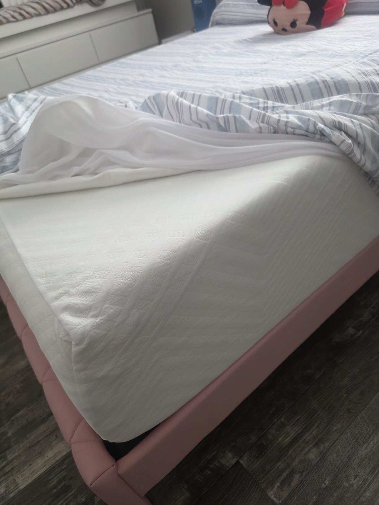 MLILY Short Queen RV Mattress in a Box, 10 inch Mattresses for RVs, Campers & Trailers, Green Tea Memory Foam Mattress for Cool Sleep & Pressure Relief, Medium, 60x75 customer photo 2