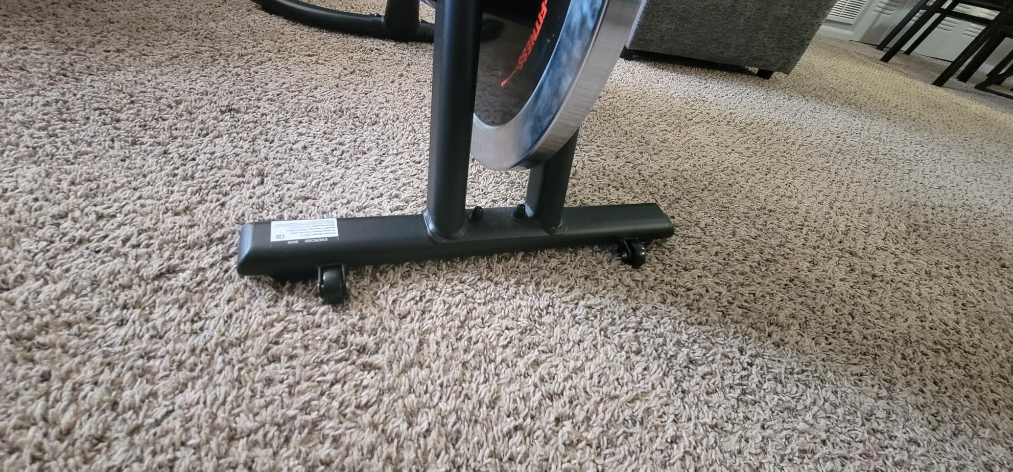 CURSOR FITNESS Exercise Bike - Quiet Belt Drive customer photo 2