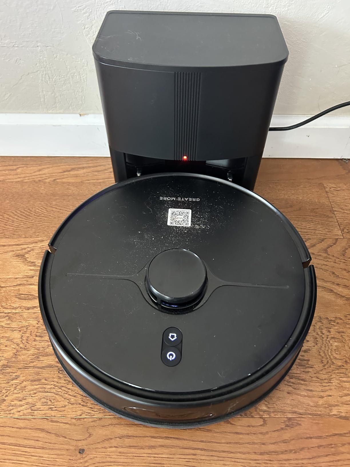 Robot Vacuum and Mop Combo, 6000Pa Strong Suction, LiDAR Navigation, Self-Emptying Dock, 90-Day Hands-Free, Smart Mapping, WiFi/App/Alexa, Robotic Vacuum for Pet Hair, Dust, Hard Floors and Carpets customer photo 1