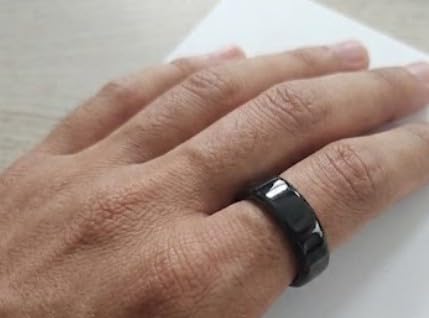 Smart Ring for Women Men, Fitness Tracker Ring with Free App No Subscription Fee, 7 Days Battery Life, Sleep Monitor, Heart Rate & Step Tracker, IP68 Waterproof, Android/iOS Compatible customer photo 1