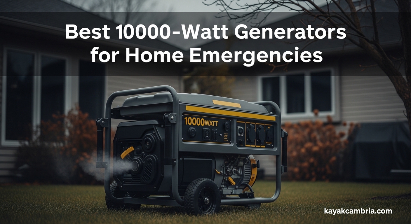 Best 10000-Watt Generators for Home Emergencies