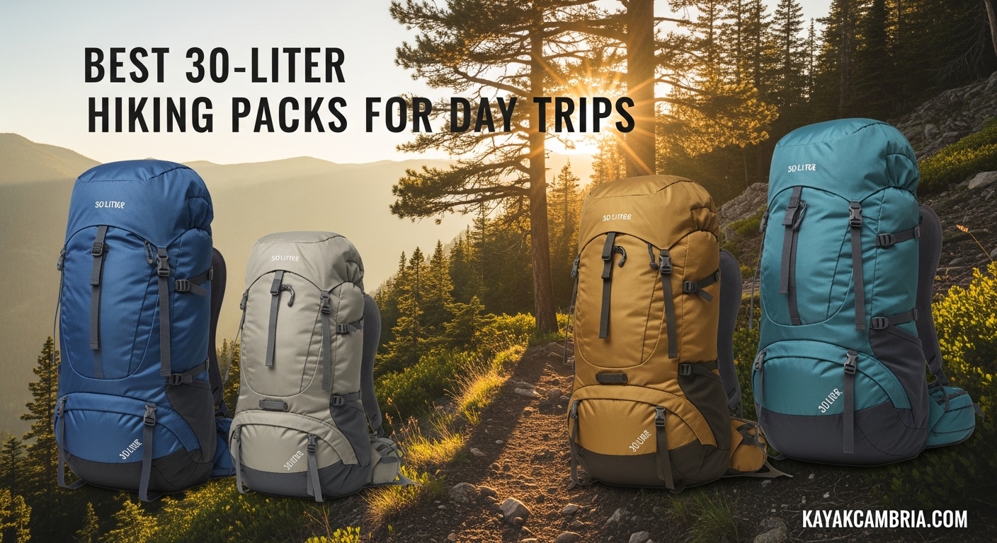 Best 30-Liter Hiking Packs for Day Trips