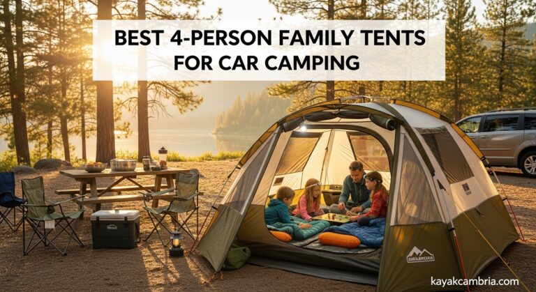 Best 4-Person Family Tents for Car Camping
