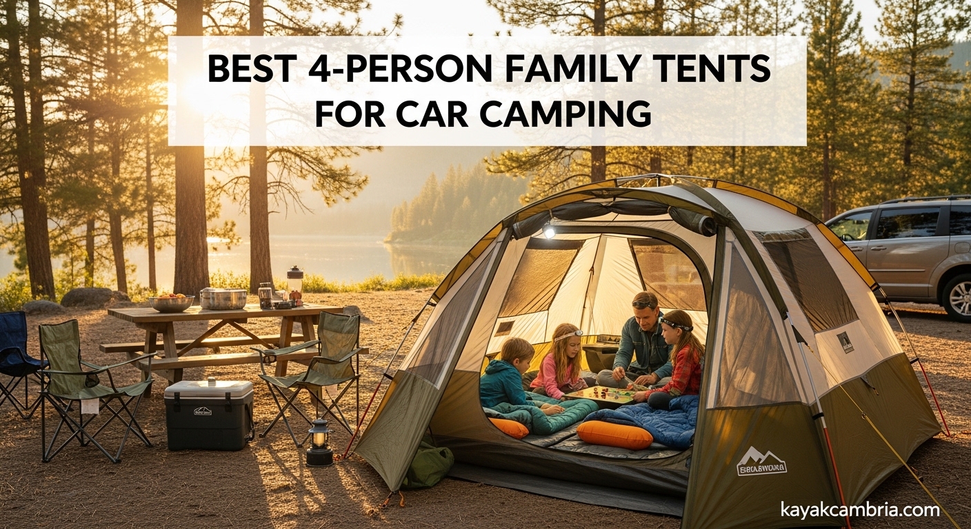 Best 4-Person Family Tents for Car Camping