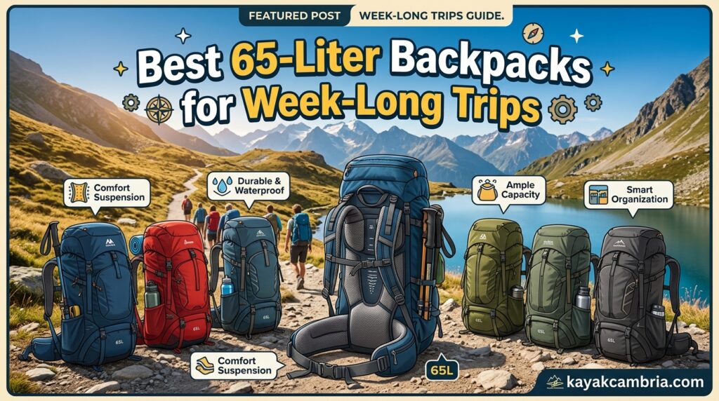Best 65-Liter Backpacks for Week-Long Trips