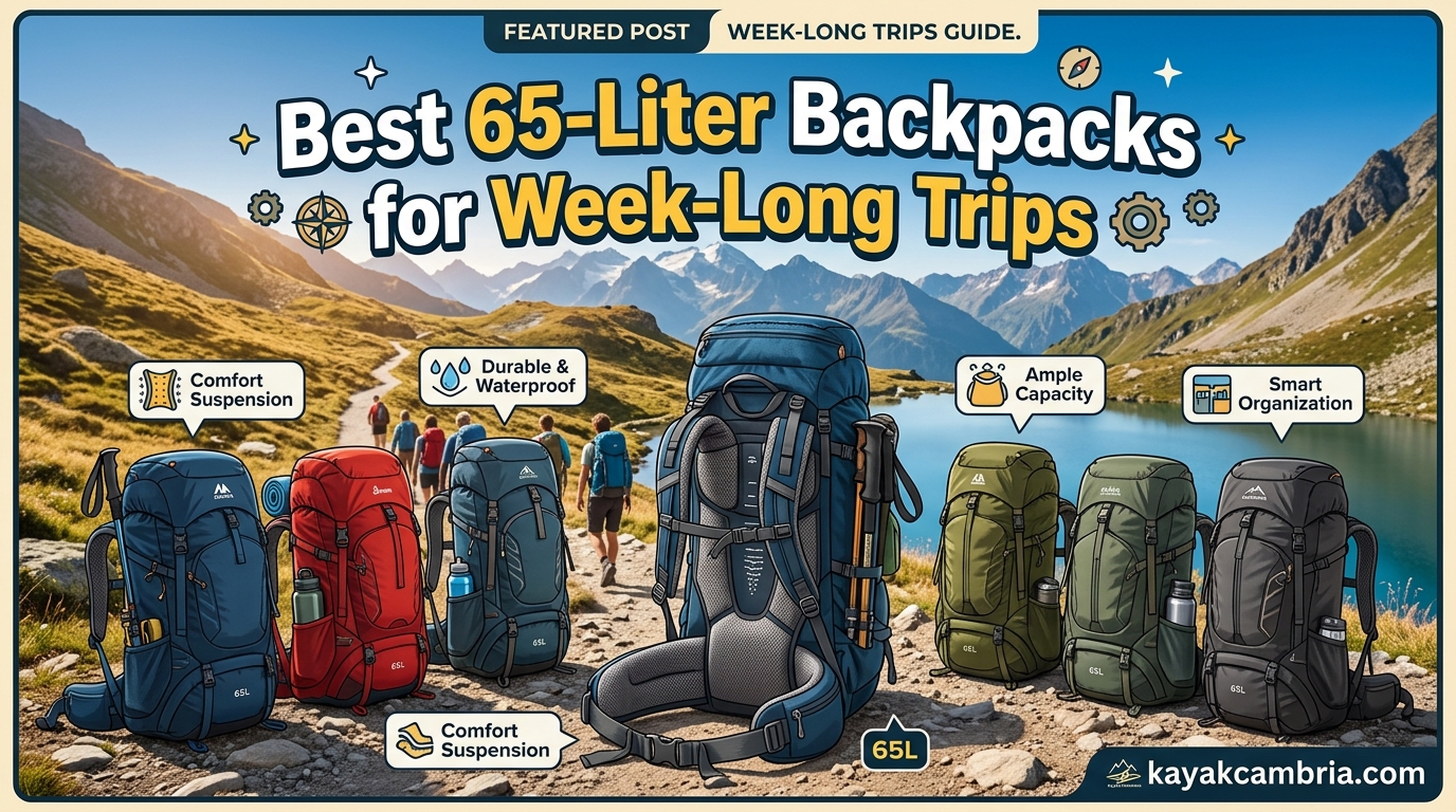 Best 65-Liter Backpacks for Week-Long Trips