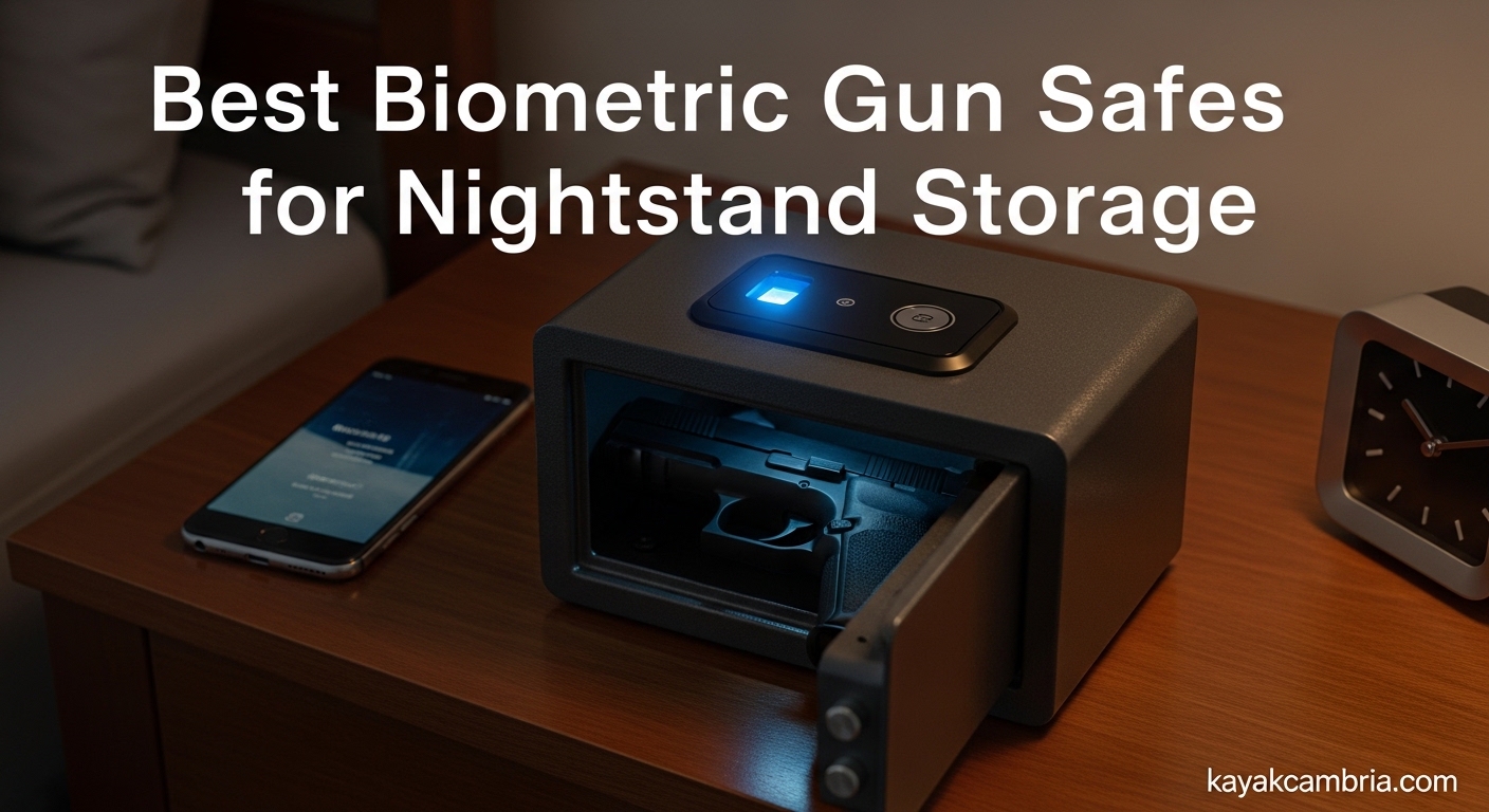 Best Biometric Gun Safes for Nightstand Storage