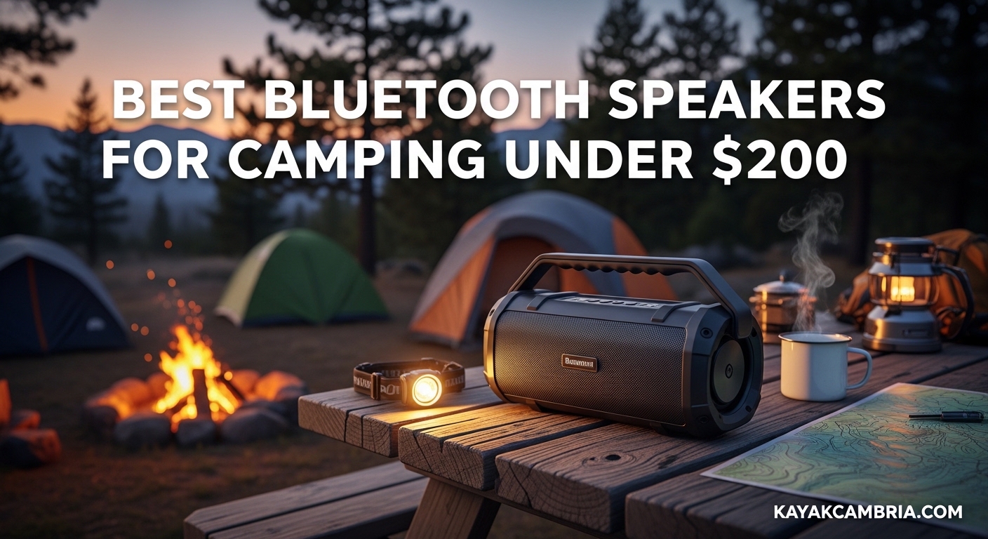 Best Bluetooth Speakers for Camping Under $200