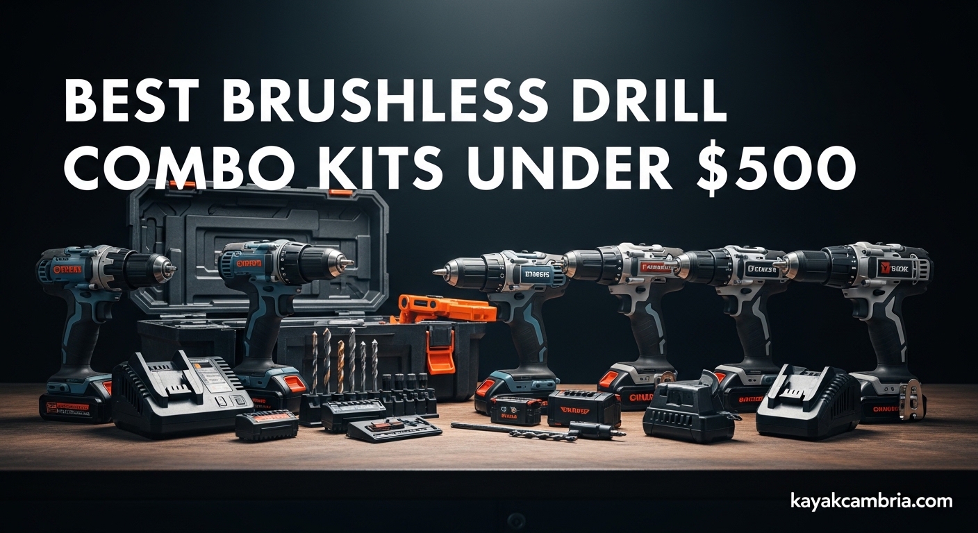 Best Brushless Drill Combo Kits Under $500