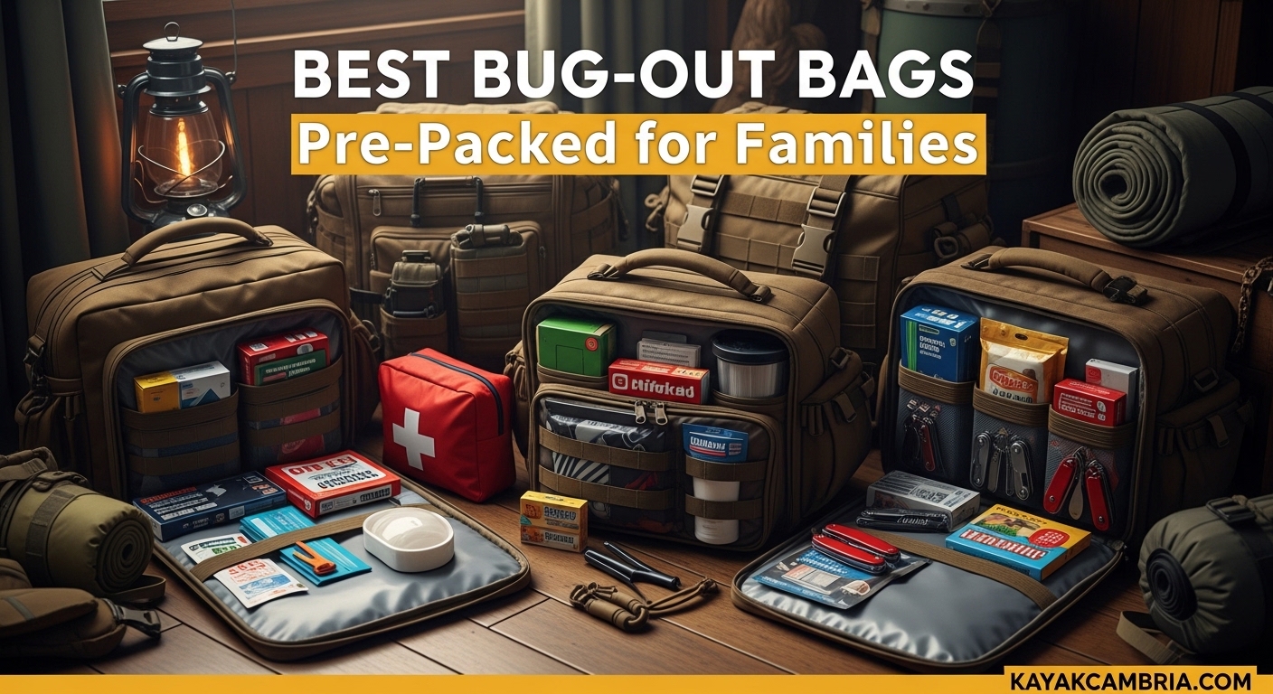 Best Bug-Out Bags Pre-Packed for Families