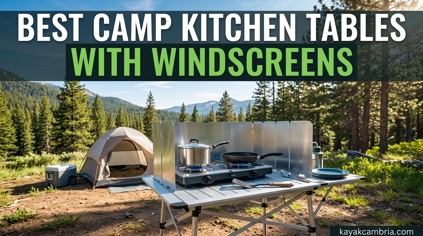 Best Camp Kitchen Tables with Windscreens
