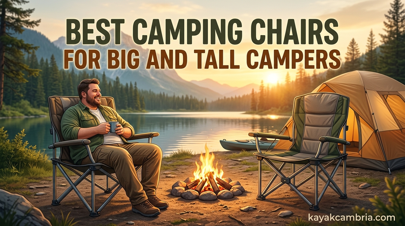 Best Camping Chairs for Big and Tall Campers