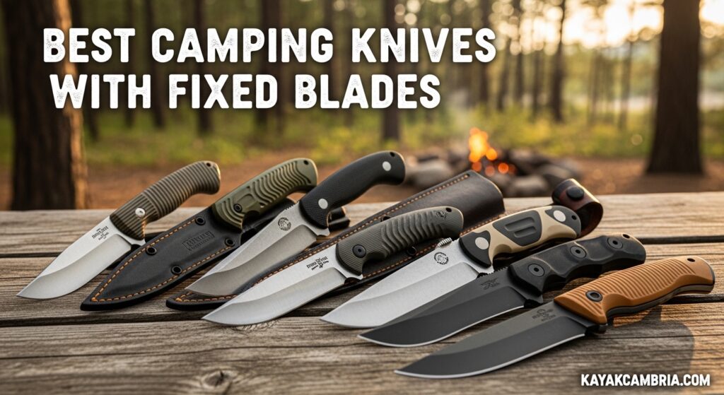 Best Camping Knives with Fixed Blades