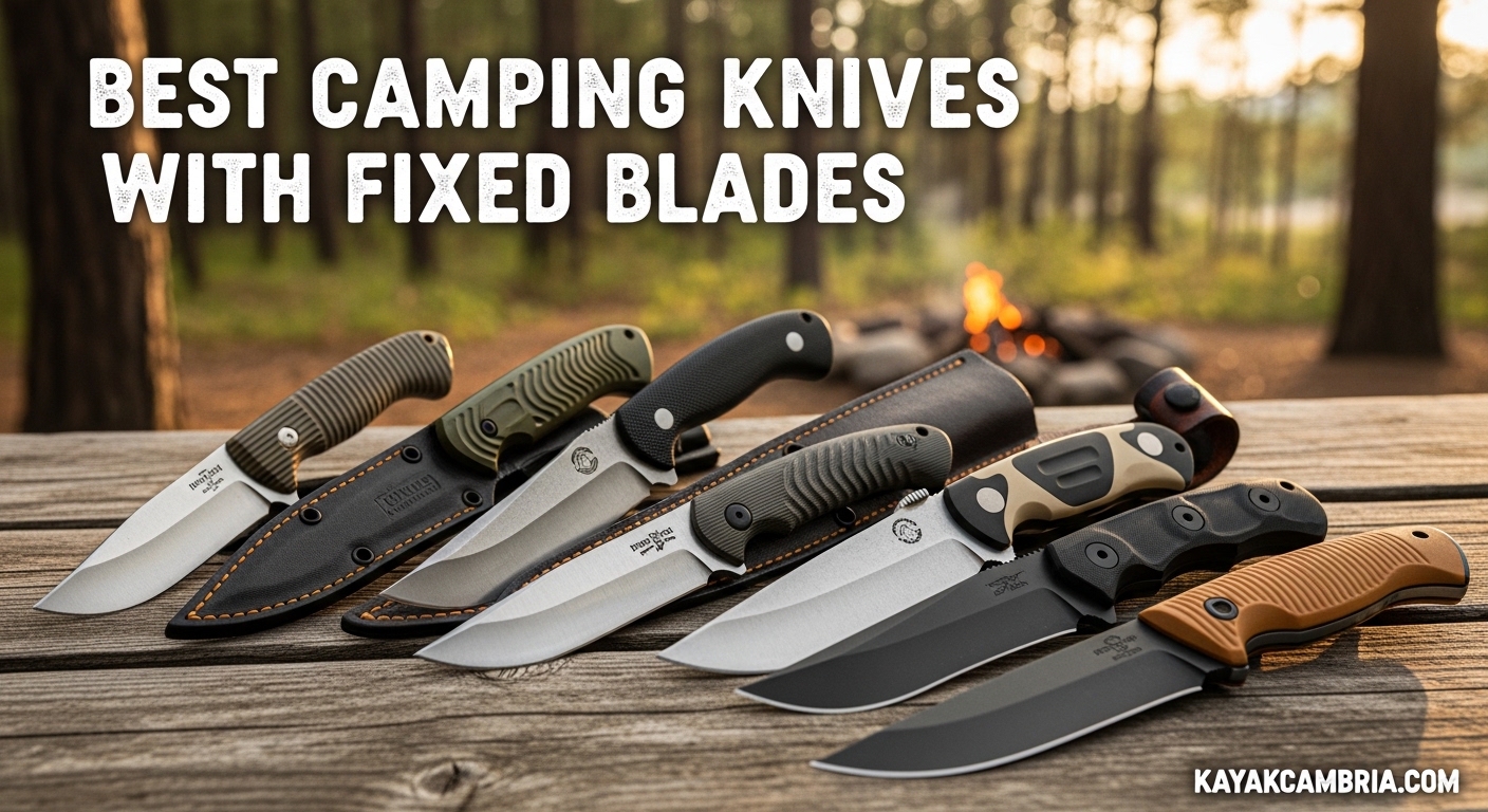 Best Camping Knives with Fixed Blades