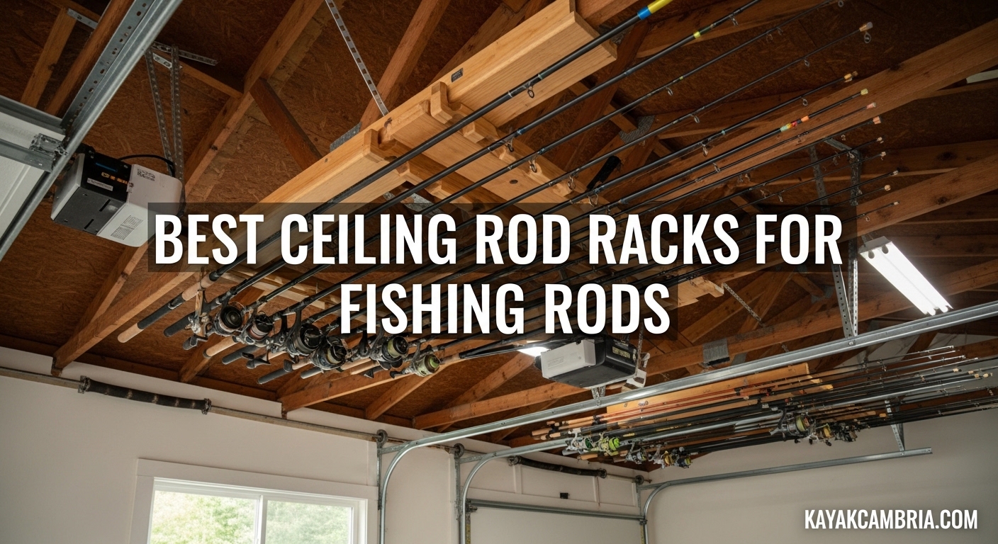 Best Ceiling Rod Racks for Fishing Rods