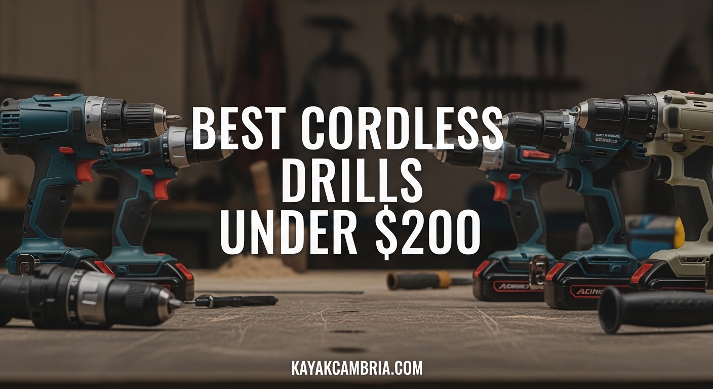 Best Cordless Drills Under $200