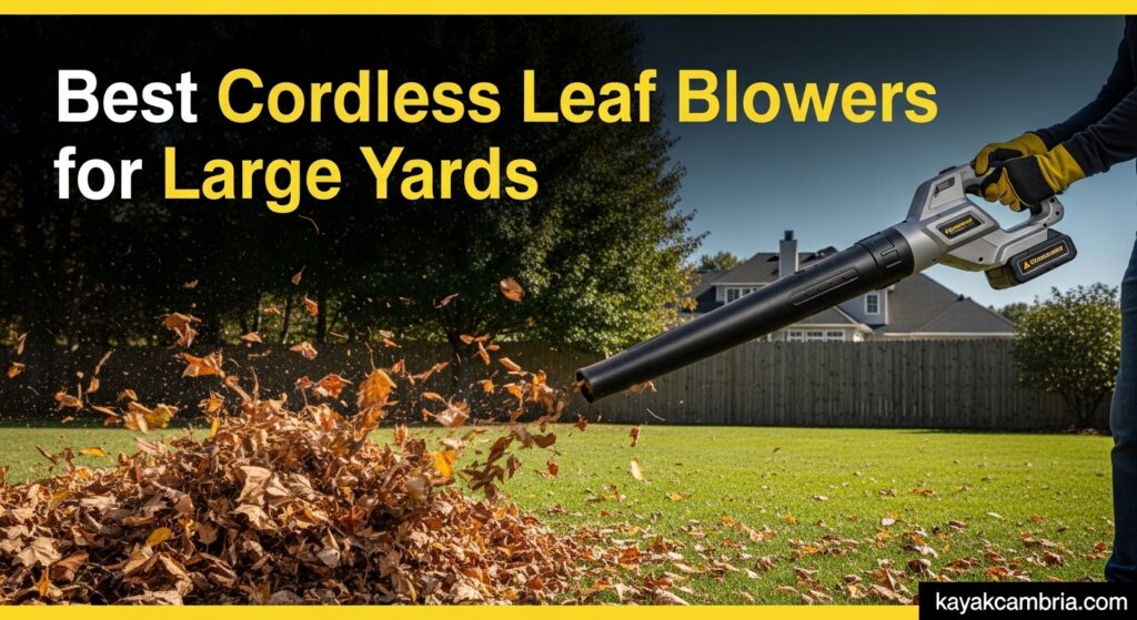 Best Cordless Leaf Blowers for Large Yards