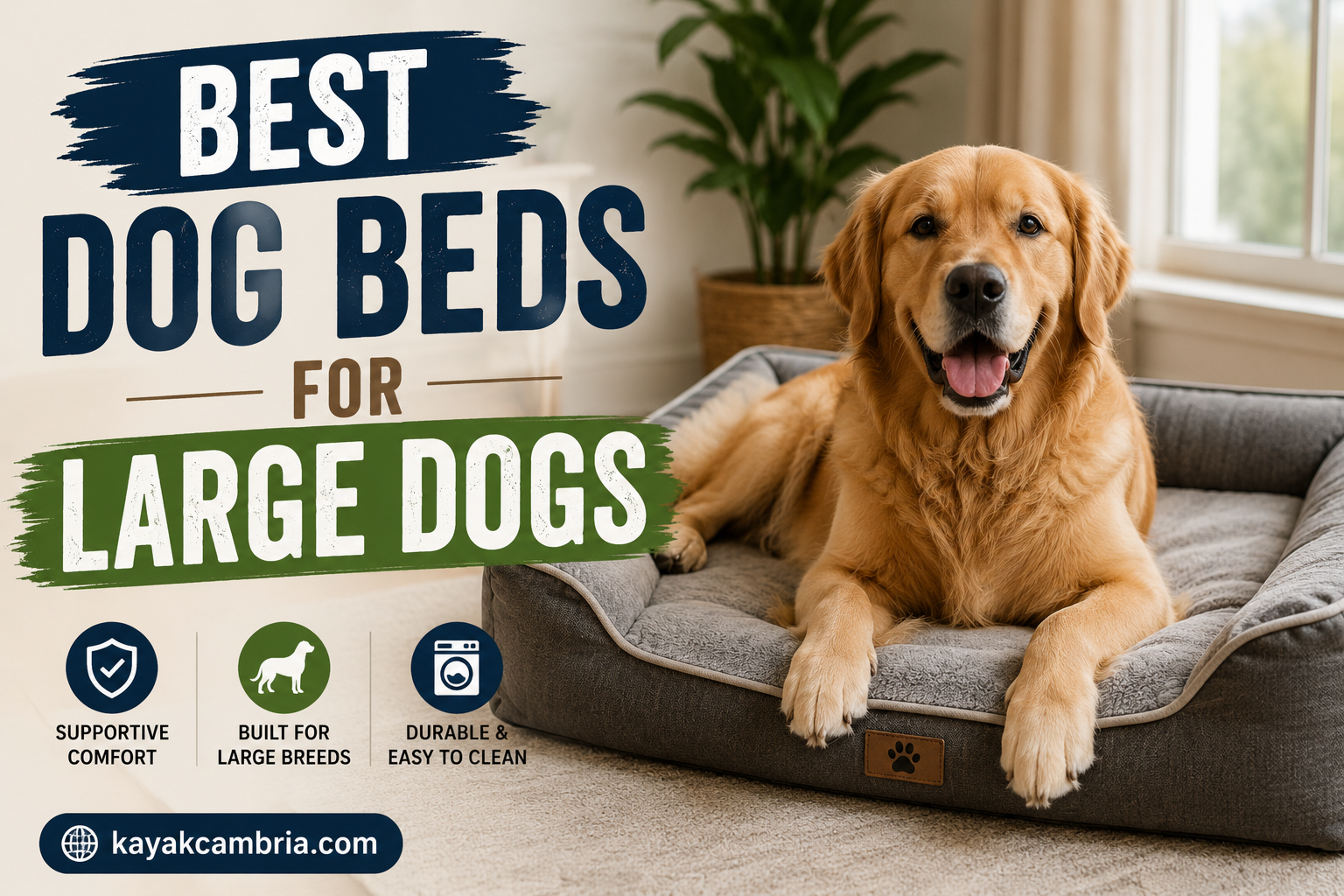 Best Dog Beds for Large Dogs