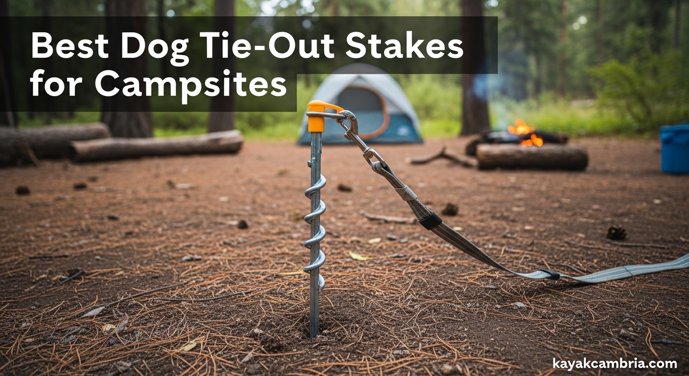 Best Dog Tie-Out Stakes for Campsites