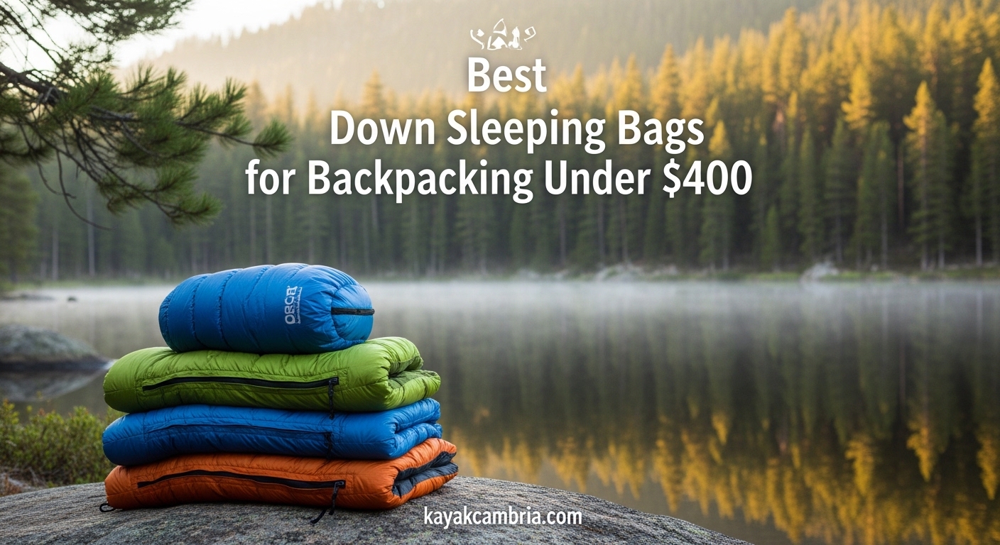 Best Down Sleeping Bags for Backpacking Under $400