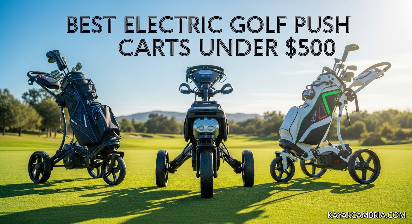 Best Electric Golf Push Carts Under $500