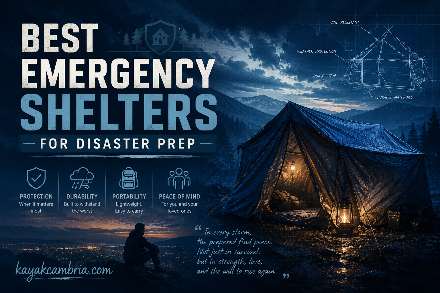 Best Emergency Shelters for Disaster Prep