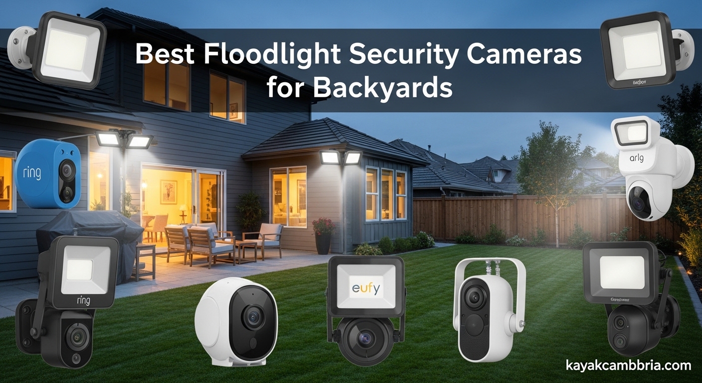 Best Floodlight Security Cameras for Backyards