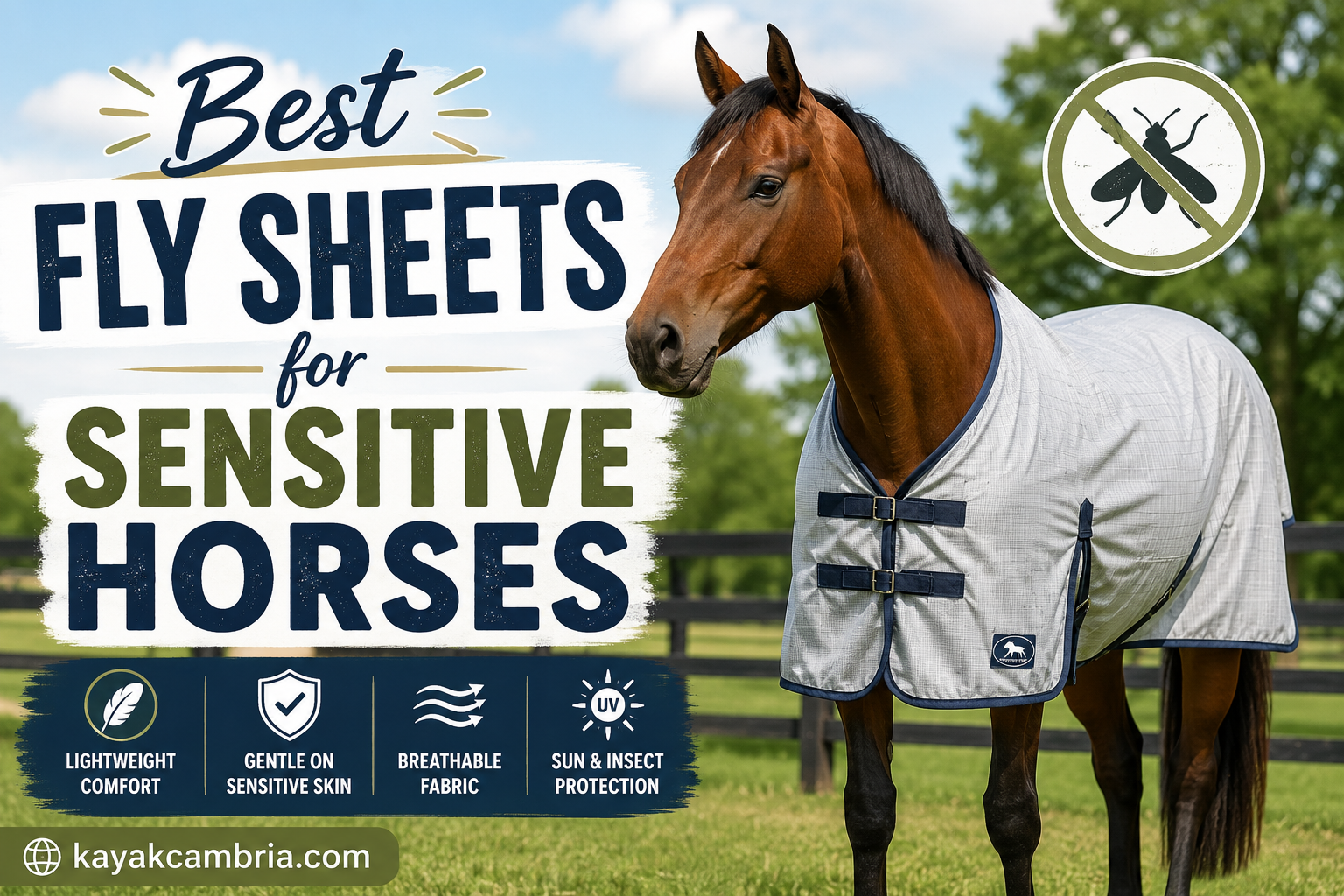 Best Fly Sheets for Sensitive Horses
