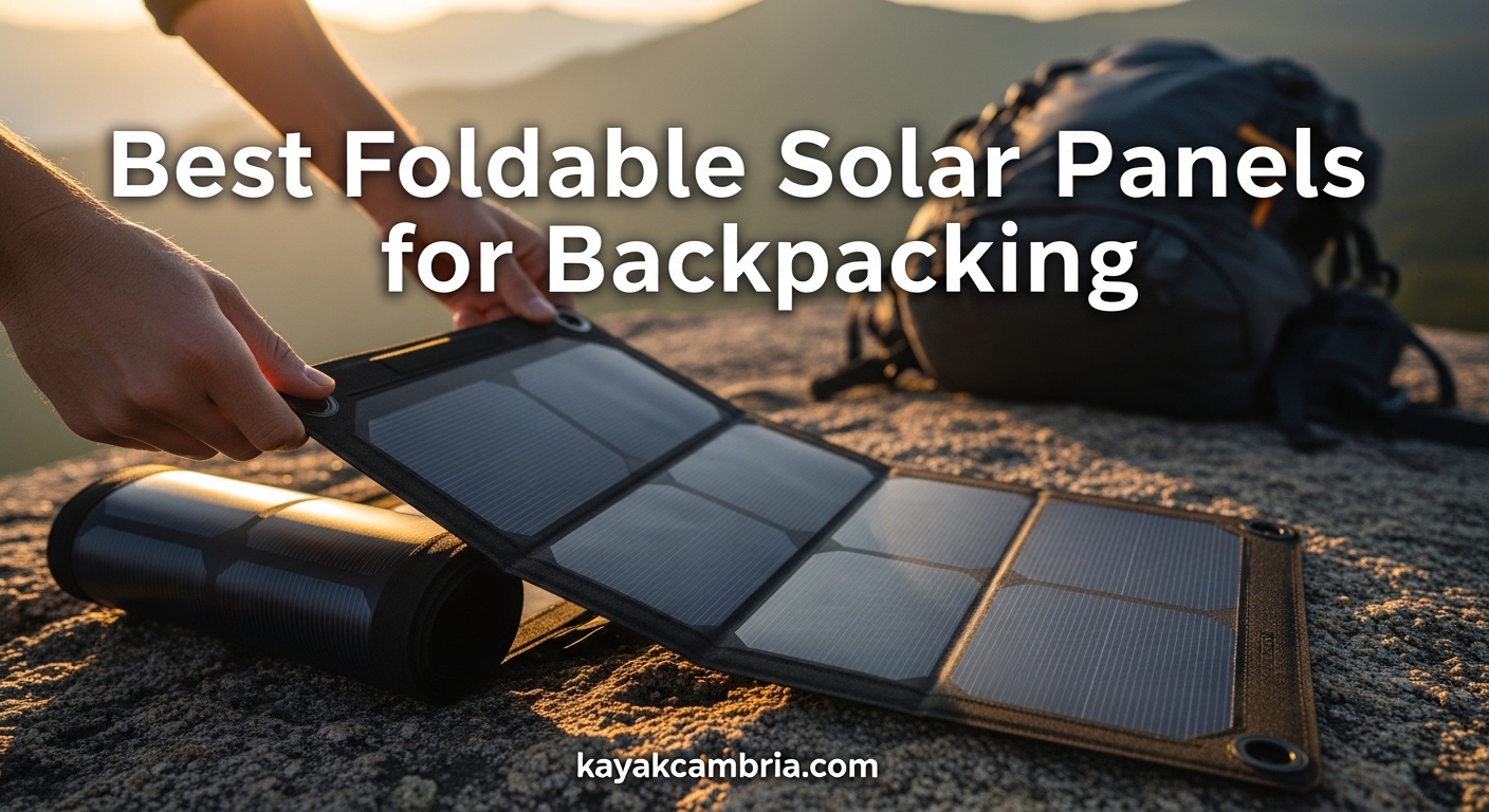 Best Foldable Solar Panels for Backpacking