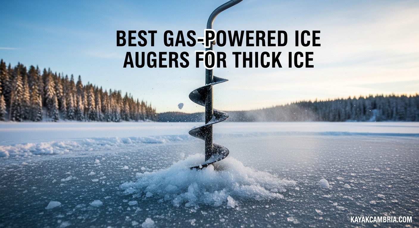 Best Gas-Powered Ice Augers for Thick Ice