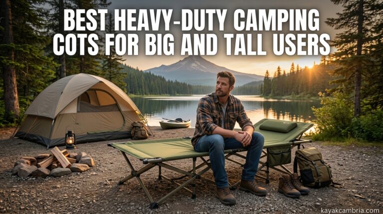 Best Heavy-Duty Camping Cots for Big and Tall Users