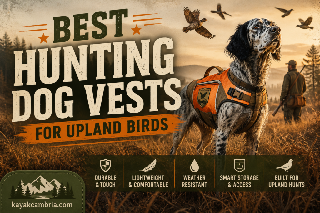 Best Hunting Dog Vests for Upland Birds