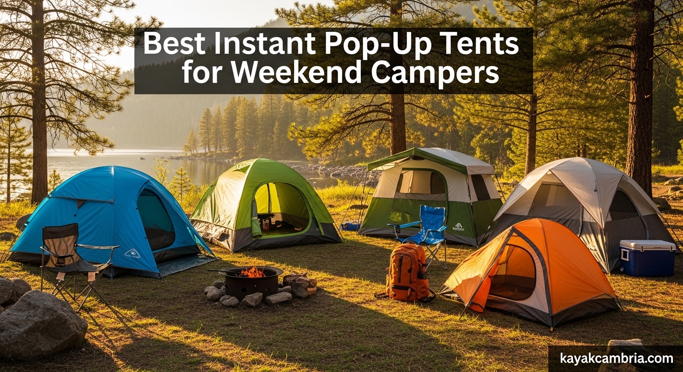 Best Instant Pop-Up Tents for Weekend Campers