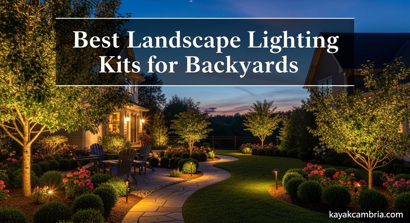 Best Landscape Lighting Kits for Backyards