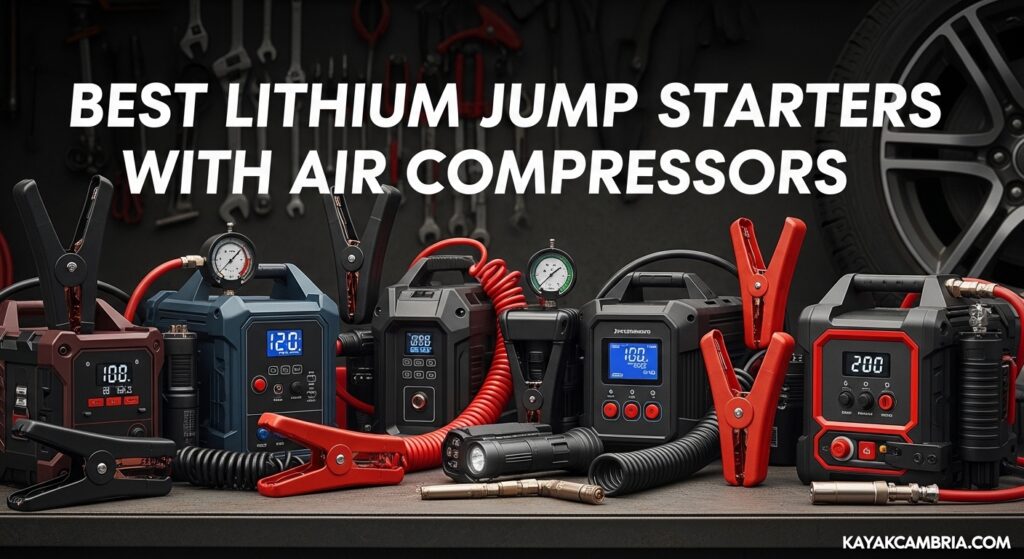 Best Lithium Jump Starters with Air Compressors