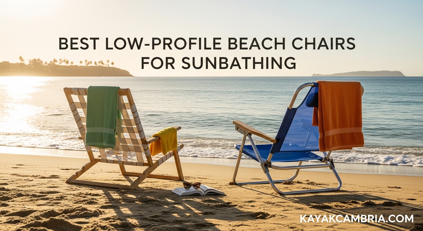 Best Low-Profile Beach Chairs for Sunbathing