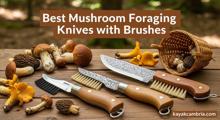 Best Mushroom Foraging Knives with Brushes