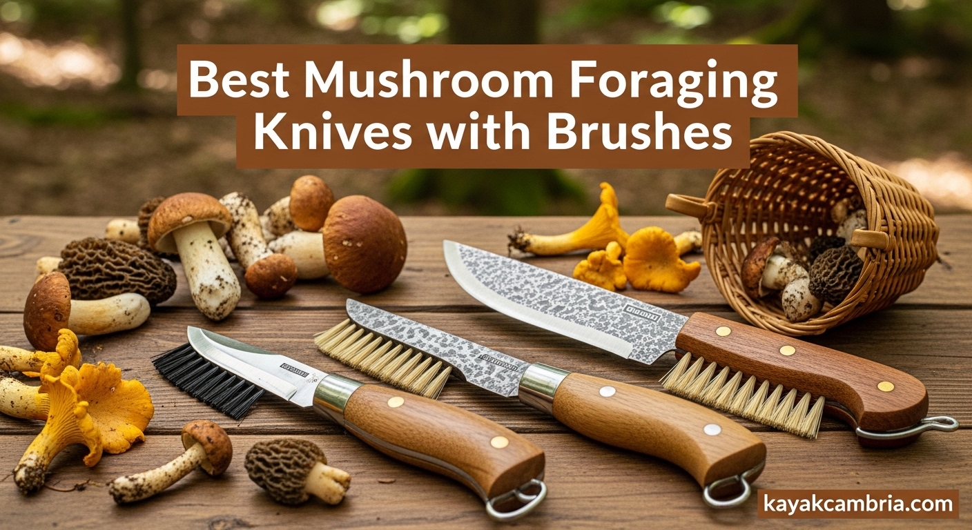 Best Mushroom Foraging Knives with Brushes