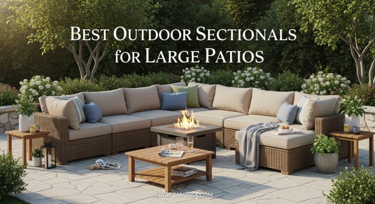 Best Outdoor Sectionals for Large Patios