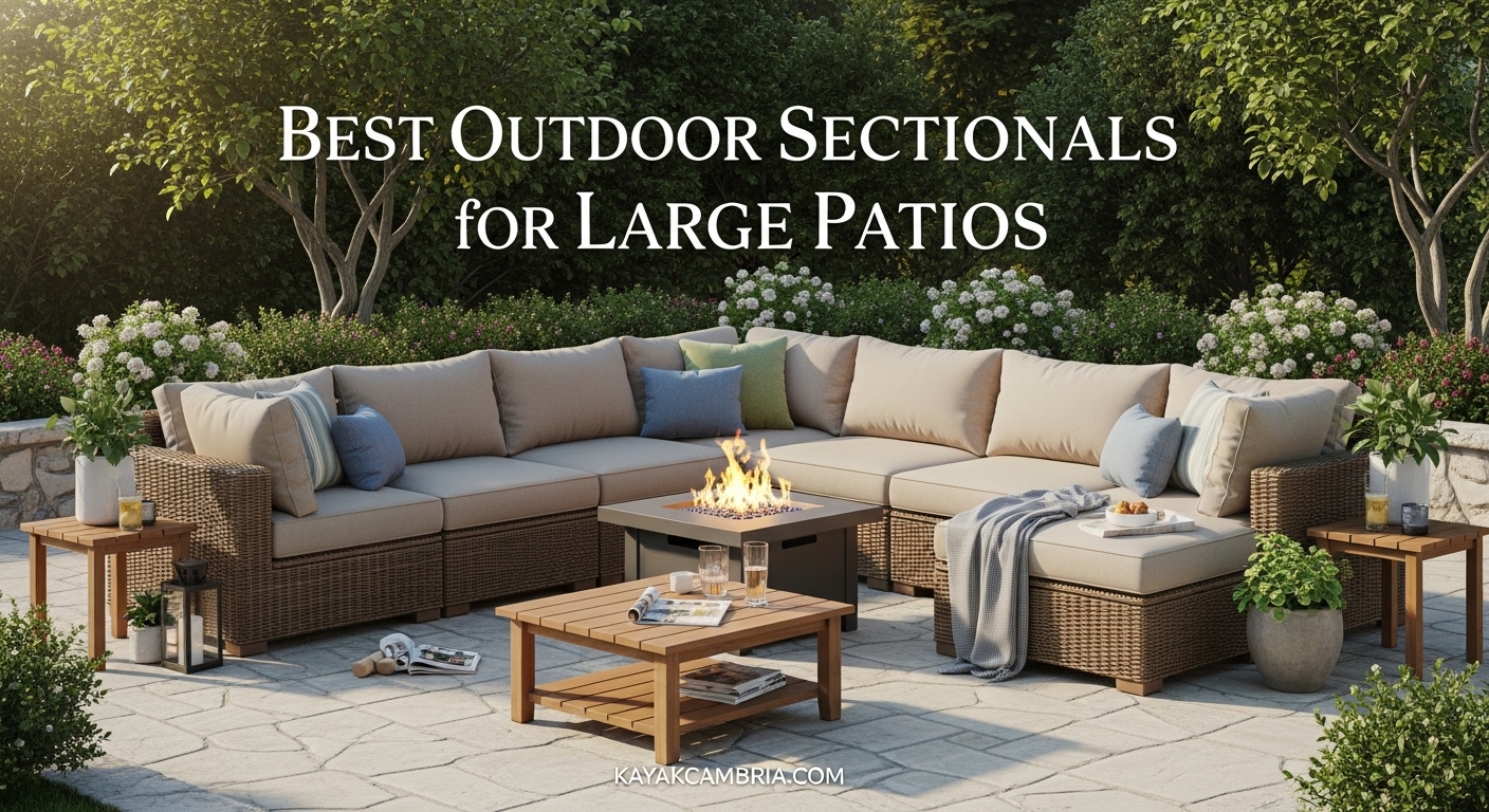Best Outdoor Sectionals for Large Patios