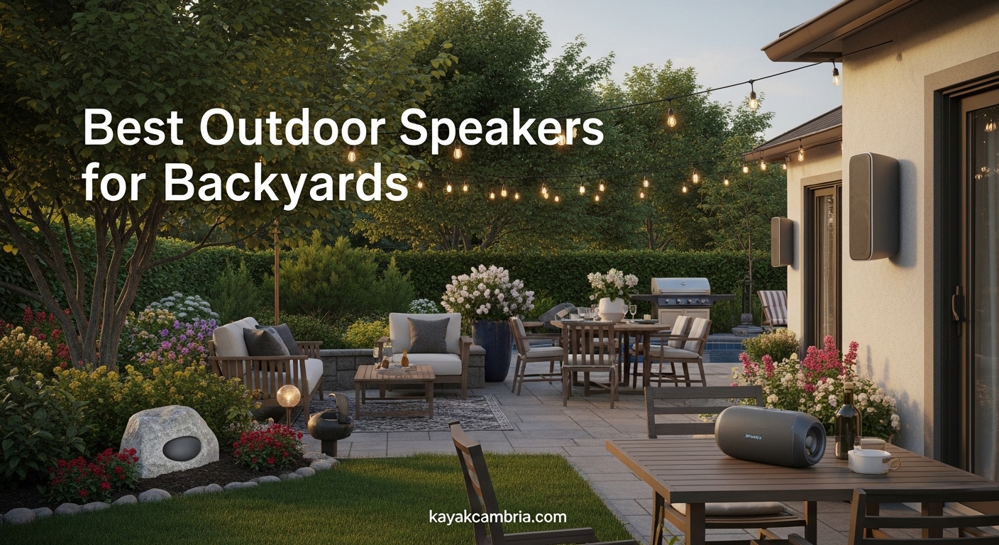 Best Outdoor Speakers for Backyards